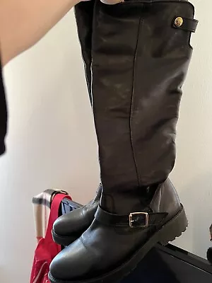 Size 5 Carl Scarpa Ladies Leather Long Boots Cost Over £200 Brilliant Condition • £70