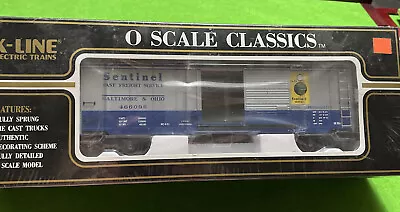 K-line K761-1091 -  O  ~  B&O SENTINEL Scale Classic Boxcar - NIB Factory Sealed • $34.99