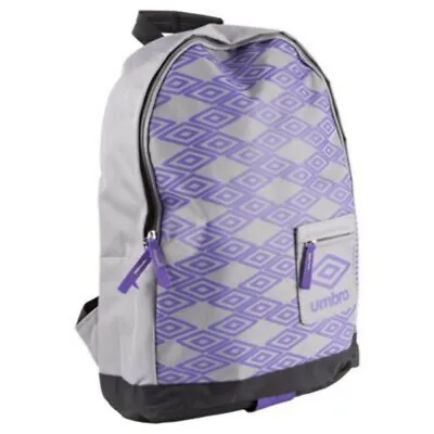 UMBRO Grey/Purple 'Titus' Back Pack • £4.99