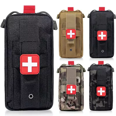 Tactical MOLLE Medical Pouch Rip-Away EMT First Aid Pouch IFAK Kit Waist Pack • $8.99