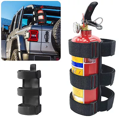 Car Fire Extinguisher Holder Belt Accessories For Jeep Wrangler Tj Jk Jl 1997-18 • $17.19