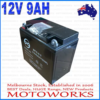 12V 9AH Battery For 150cc 200cc 250CC ATV QUAD Dirt Gokart Buggy Bike 00B • $49.99