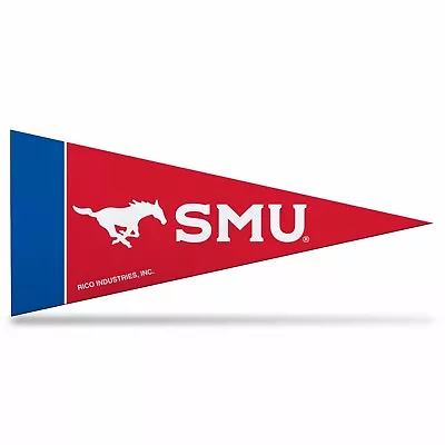 Southern Methodist Mustangs NCAA Mini Pennant 9X4 Inch Felt • $2.99