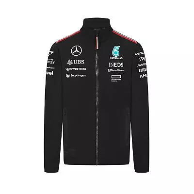 2024 Mercedes AMG F1 Men's Team Black Softshell (XXL) • $176.60