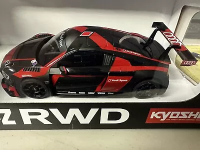 KYOSHO MINI-Z  Audi R8 2010 LMS RWD Ready Set - Black/Red • $225