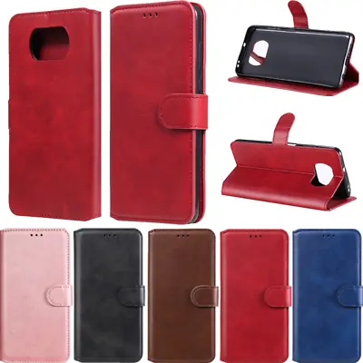 $12.49 • Buy For Xiaomi Poco X3 NFC Mi 11 10T Note 10 9 Case Leather Flip Wallet Cards Cover