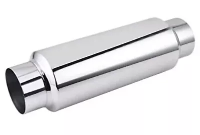 3  Resonator Muffler Stainless Steel (3.0inch Inlet/Outlet 13.8  Length) • $42.99