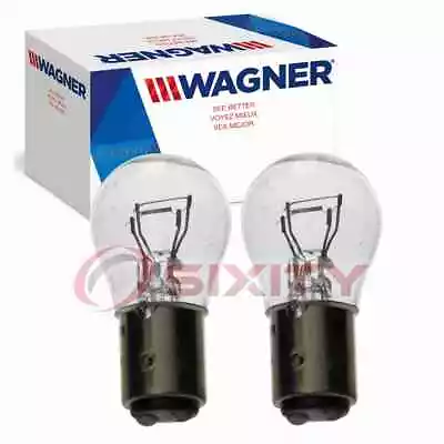 2 Pc Wagner Parking Light Bulbs For 1969-1979 MG MGB Midget Electrical Es • $7.17