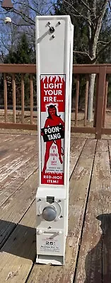 VTG 1950s Noveltone Poon-Tang Devil Woman Coin Operated Vending Condom Machine • $399.99