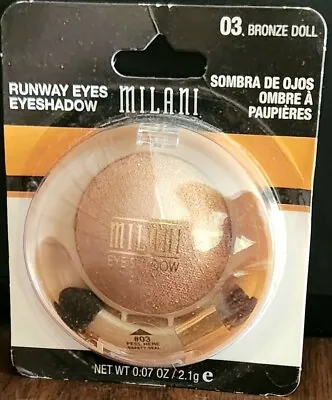 Milani Runway Eyes Wet Dry Shadow ~ #03 Bronze Doll ~ CARDED • $16.99