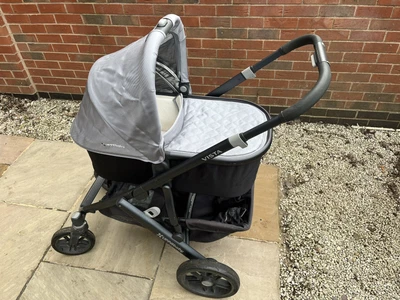 £150 • Buy Uppababy Vista 2015 System Inc Pushchair, Bassinet, Travel Case, Muff & Adapters
