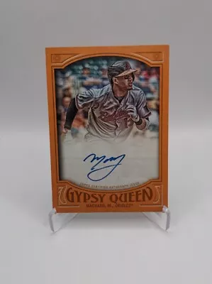2016 Topps Gypsy Queen Manny Machado Orange Auto /25 Orioles Padres  • $75