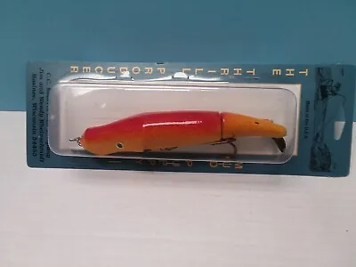 C.C. Roberts - Mud Puppy Model 101 - Red Yellow Natural - Muskie Bait - NEW • $19.95
