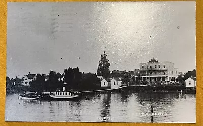 Pesha Postcard RPPC Sombra Ontario Across From Marine City Mi Around 1915 • $39.99