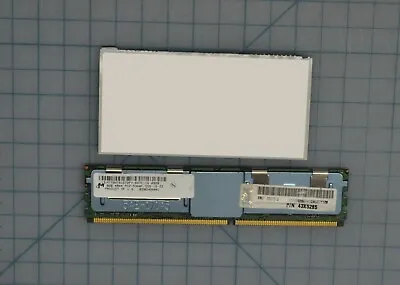 $19.75 • Buy IBM Memory 8GB PC2-5300 DDR2-667 ECC Fully Buffered CL5 240-Pin DIMM 46C7576