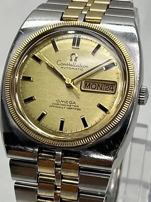 Omega Constellation 18k Two Tone Cal. 751 Ref. 168.045 Automatic 196 (NJL024603) • $1236.75