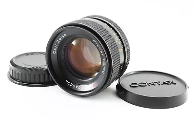 [Excellent] CONTAX Carl Zeiss Planar T* 50mm F/1.4 AEJ MF Prime Lens 2086092 • $168.52