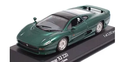 WOW EXTREMELY RARE Jaguar XJ220 Twin Turbo 542HP 1991 BR Green 1:43 Minichamps • £81.60
