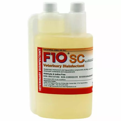 F10 Super Concentrate Disinfectant 1 Litre • £79.99