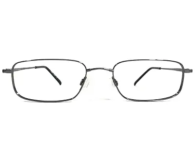 Marchon Eyeglasses Frames FLEXON 628 GUNMETAL Grey Rectangular 51-18-140 • $99.99
