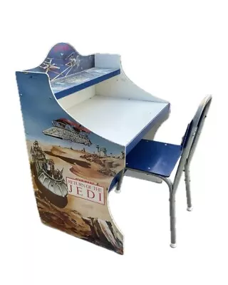 Vintage 1983 Star Wars Return Of The Jedi Child's Desk & Chair Display Table • $650