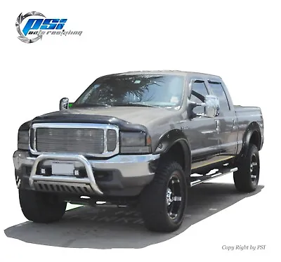 Pop-Out Bolt Fender Flares Fits Ford F-250 F-350 Super Duty 99-07 Paintable  • $265.05