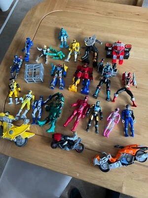 £19.99 • Buy Power Rangers Action Figure Job Lot Clearance Bundle Garden Play Set (C)