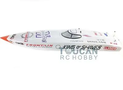 Gasoline Race RC Boat ARTR White G26IP1 26CC Fiber Glass W/O Servos Radio System • $1253.67