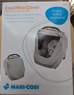 Maxi-Cosi Mico Infant Car Soft Seat Cover Shade Grey • $5