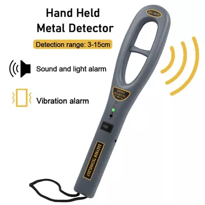 Highly Sensitive Hand-Held Metal Detector Gold Metal Finder Security Scanner_PN • £13.98