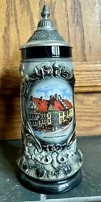 Germany Hand Painted By Armin Bay Beer Stein Munchen Hofbrauhaus 10  • $14.99