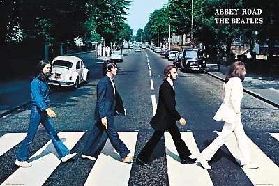 £5.99 • Buy The Beatles Abbey Road Maxi Poster Print 61x91.5cm | 24x36 Inches Zebra Cross