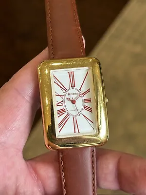 RUNS GREAT! Clean Neo Vintage 1990s Armitron ‘Cintree / Faberge’ Quartz Watch • $99.95