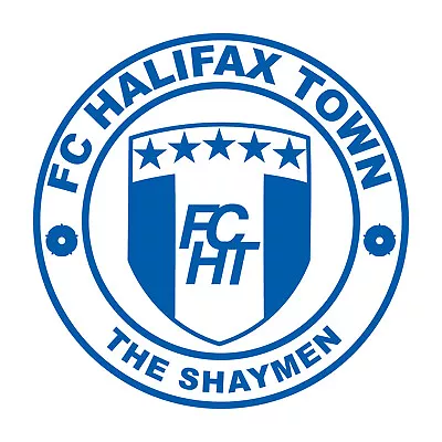 FC Halifax Town Football Self-Adhesive Decal Car Window Laptop Sticker Shaymen • £2.15