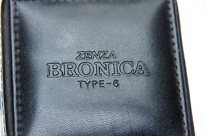 Zenza Bronica Lens Case Type-6 Genuine Vintage Padded • $11.89