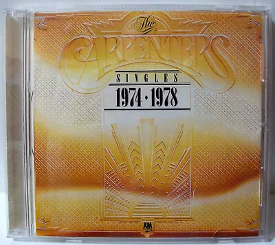 Carpenters Singles 1974-1978 (CD 1993) Karen And Richard Carpenter. • £5.99