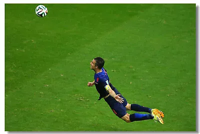 Robin Van Persie Football Soccer Star Room Wall Print Poster 20x30 • $24.99