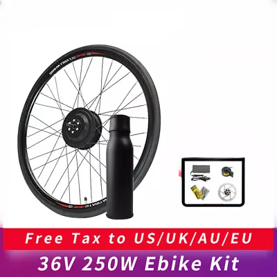 36V 250W 350W Front / Rear Drive E-bike Conversion Kit With Battery Included  • $638.27