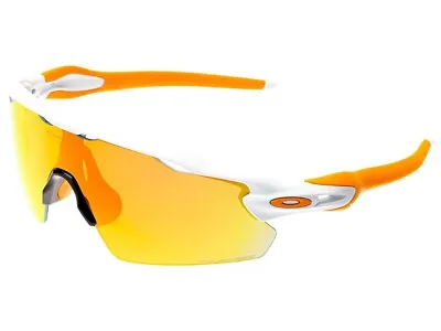 Oakley Radar EV Pitch Polarized Sunglasses OO9211-08 Polished White/Fire Iridium • $169.99