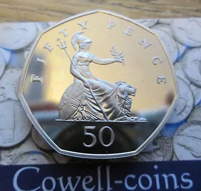 UK Proof Fifty Pence 50p Mint Condition 1971- 2018 Choose Your Year Cowell-coins • £9.99