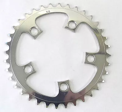 T.A. Chainring 36T 94 BCD Aluminum  3/32  VINTAGE OLD Road Bike Triple NOS  • $72.07