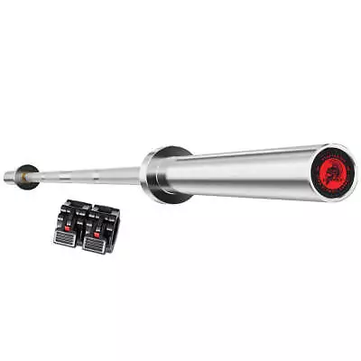 CORTEX SPARTAN205 7ft 20kg Olympic Barbell With Lockjaw Collars • $340.57