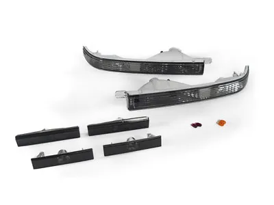 DEPO Smoke Front Bumper+Side Marker+Rear Side Lights For 87-88 Toyota Supra Mk.3 • $105.96