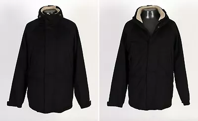 $5550 LORO PIANA ICER 100% Cashmere Ski Jacket W/ Cashmere Collar - Black - M • $1895