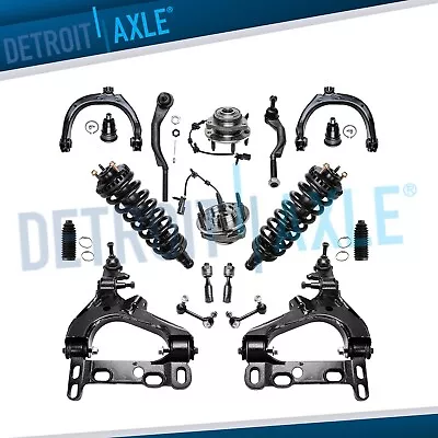 18pc Front Control Arms Strut Assembly For Chevy Trailblazer GMC Envoy 6 Lug ABS • $521.79