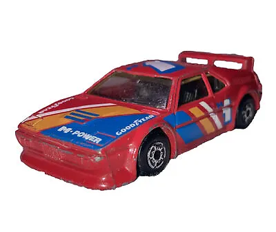 Matchbox Bmw M1 Red ‘81 Classic Race Car Used Please See Photos • £7.90