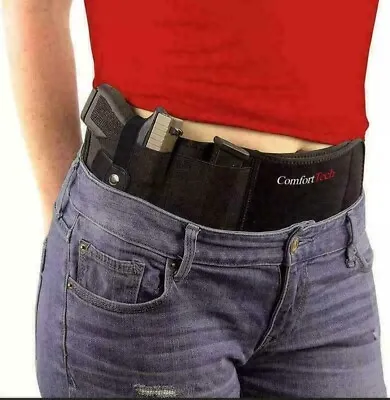 Belly Band Gun Holster For Concealed Carry - For Men & Women - Black • $24.95