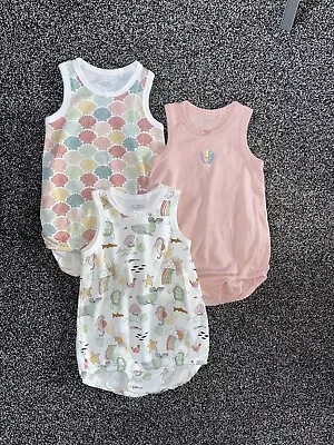 Baby Girls Next Sea Shell Short Summer Romper Suits 18-24 Months 1.5 - 2 Years • £5