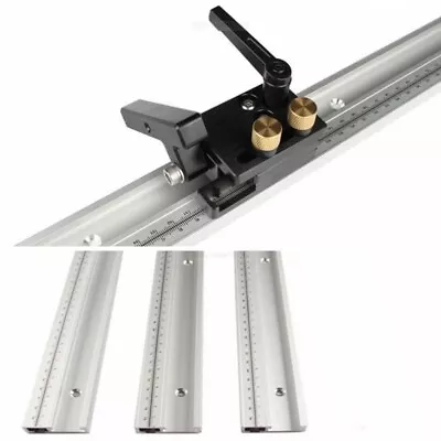 400/ 500/ 600mm Aluminum Alloy T Track Woodworking Miter Track With Scale Tool • $31.84