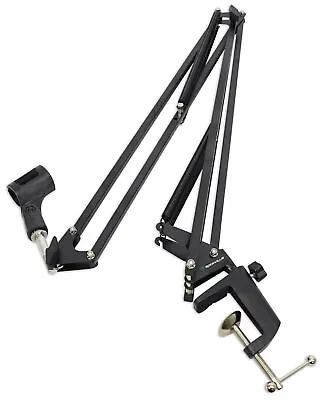 Rockville 40  Microphone Boom Arm Mic Stand For Zoom Live Stream Conference • $27.95